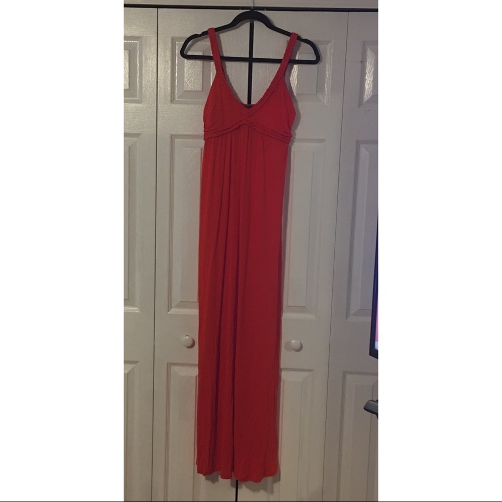 Orange Maxi Dress